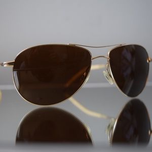 Oliver Peoples Benedict gold Polarized sunglasses